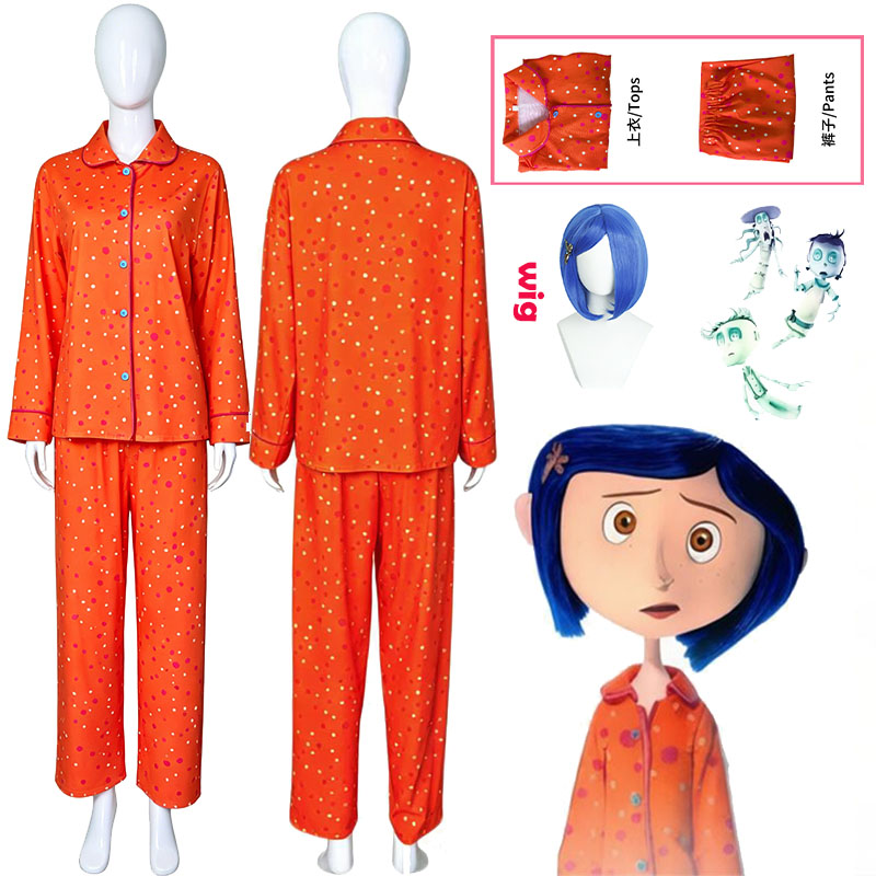 Movie Coraline Cosplay Pajamas - đánh giá và giá Cosplay Props