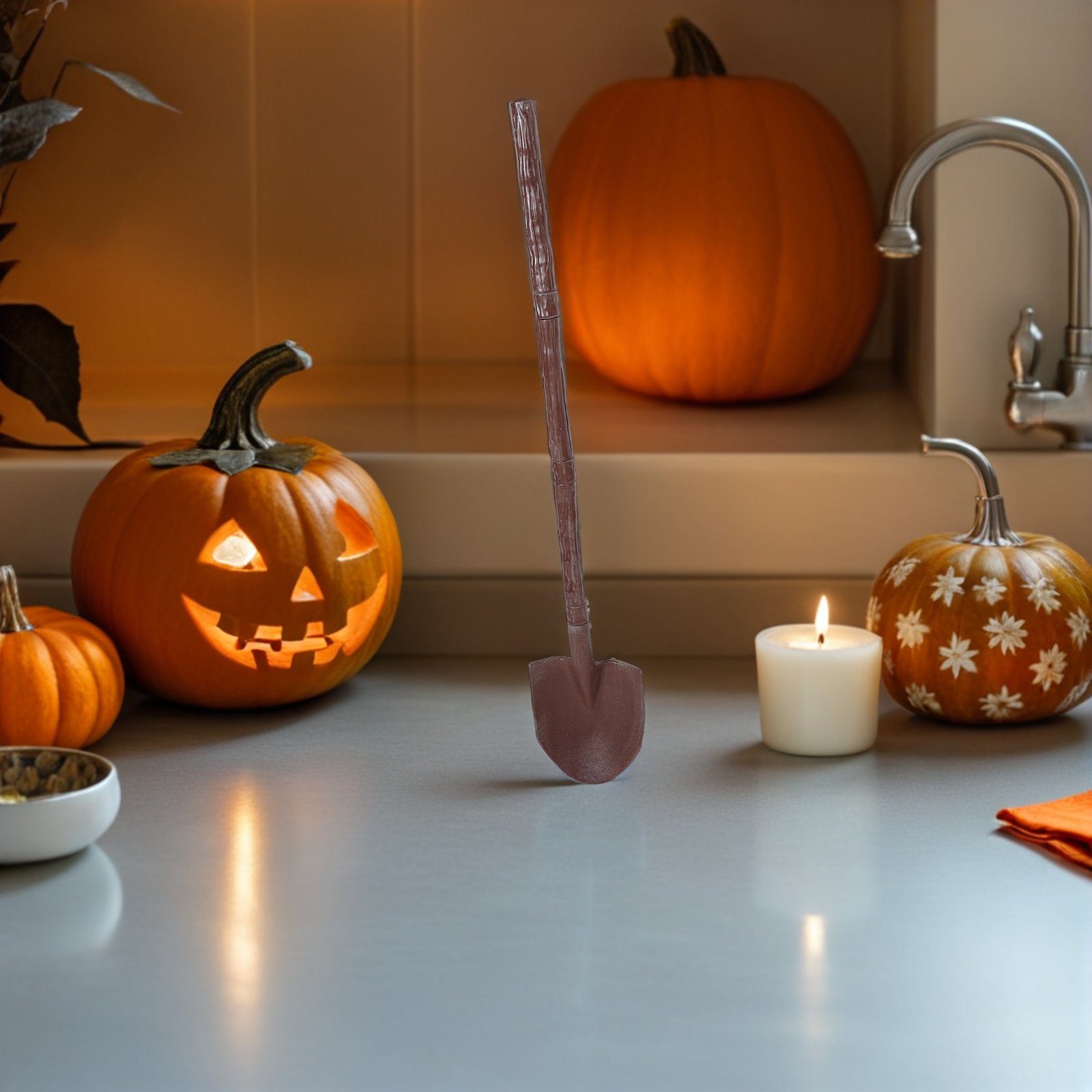 Halloween Plastic Shovel Prop  - đánh giá và giá Detachable Cosplay Prop