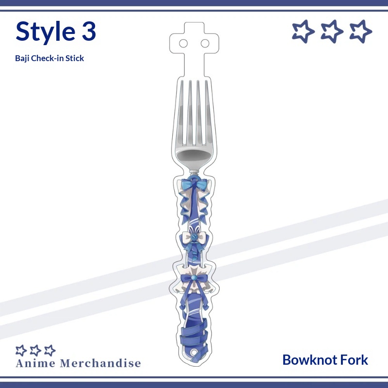 Anime Acrylic Bowknot Fork Sha - đánh giá và giá Cosplay Prop Display