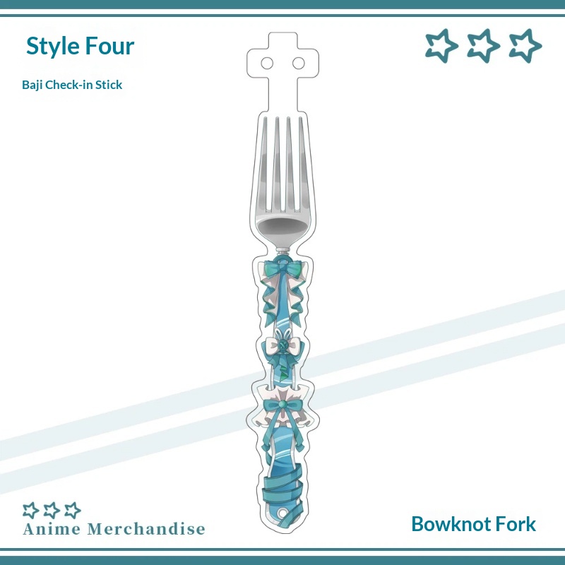 Anime Acrylic Bowknot Fork Sha - đánh giá và giá Cosplay Prop Display
