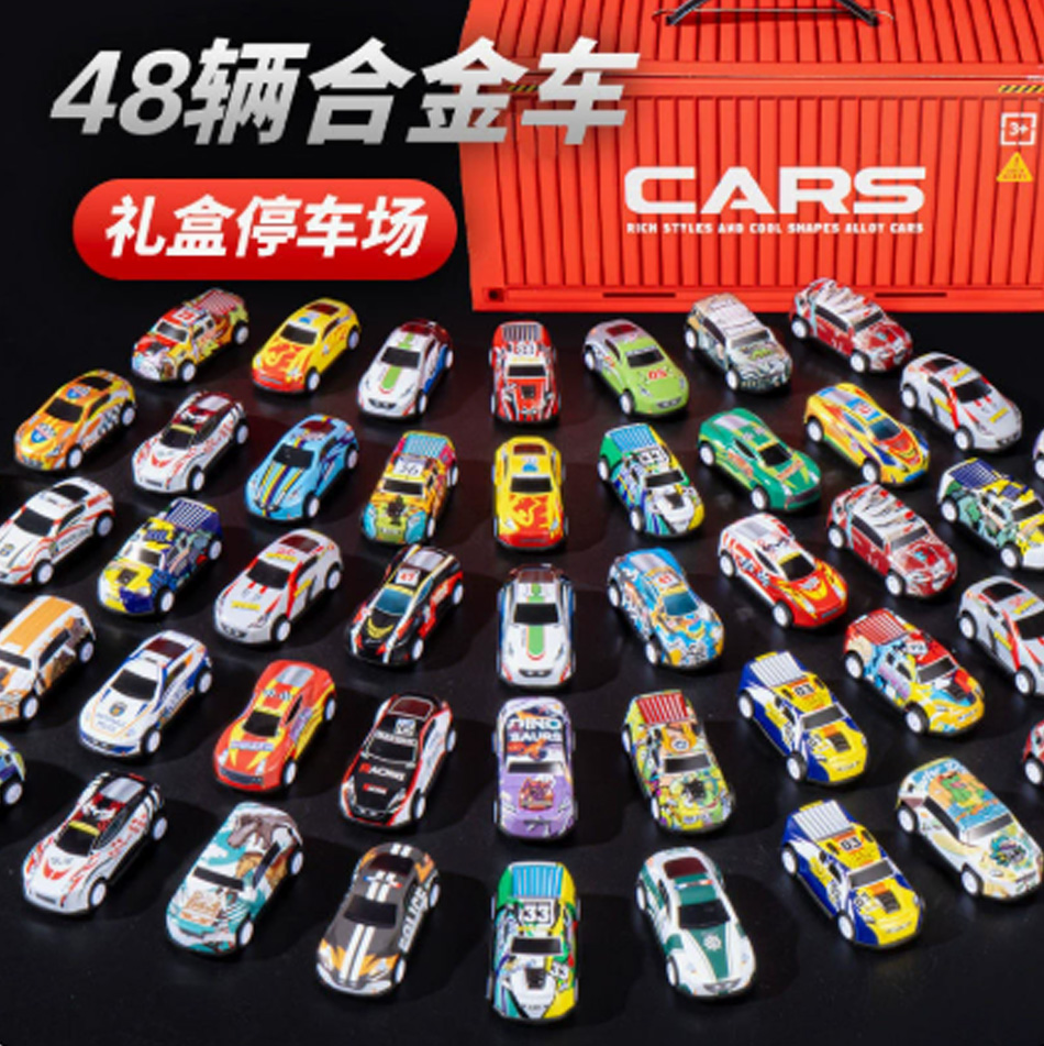 48pcs toy car model power pull - đánh giá và giá Cosplay Prop Filler