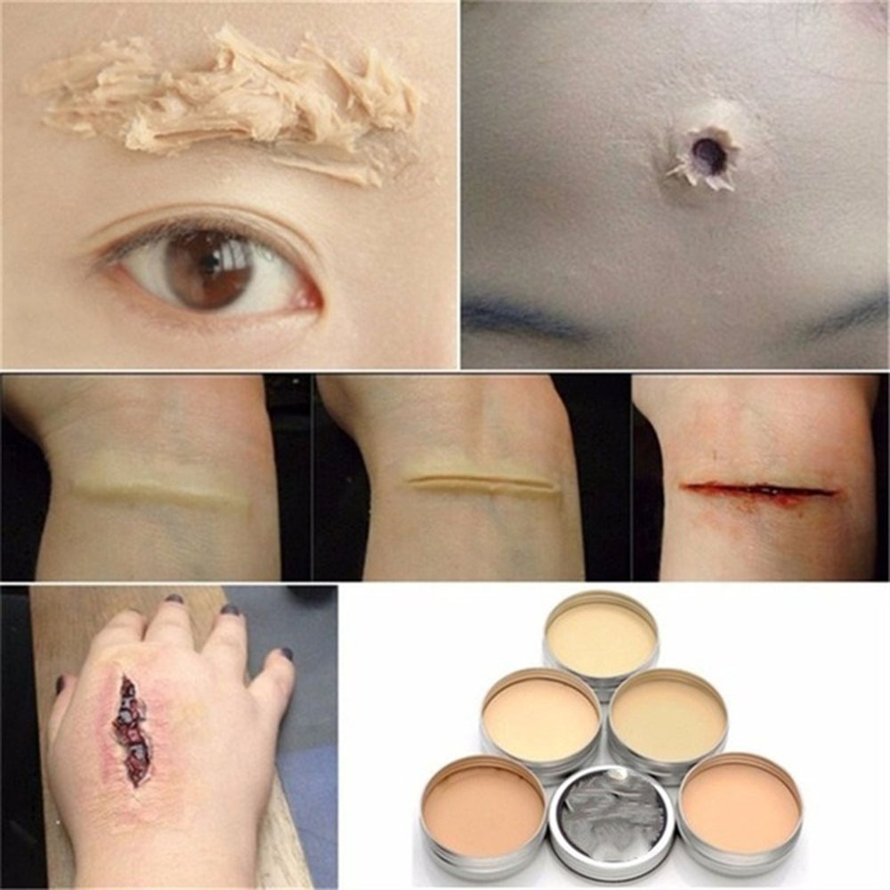 30g Face Body Fake Scar Wax Ha - đánh giá và giá Cosplay Prop Paint