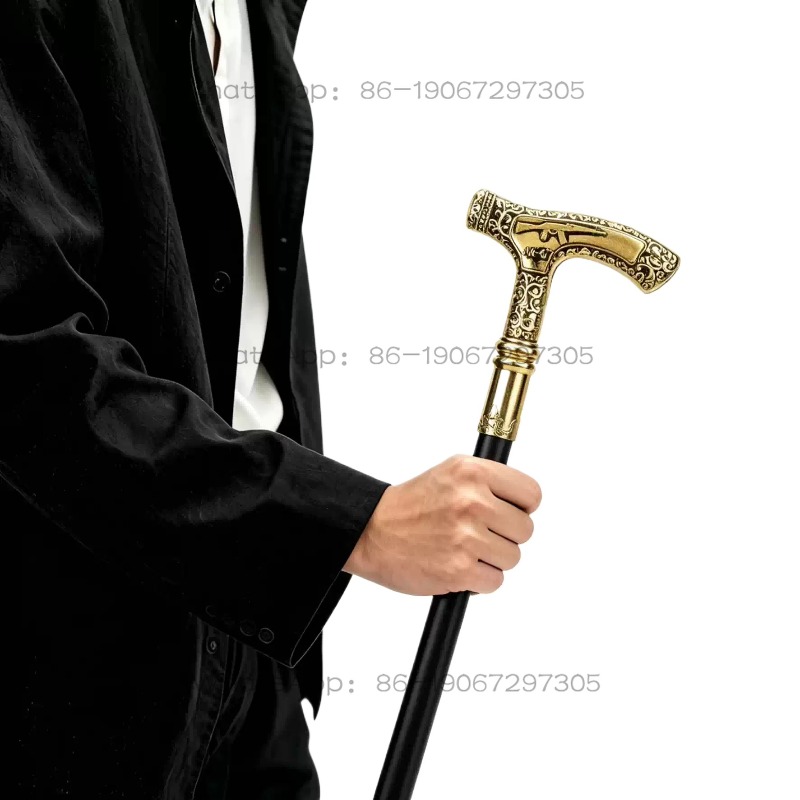 Vintage Carved Cane AK47 Gentl - đánh giá và giá Ak47 Cosplay Prop
