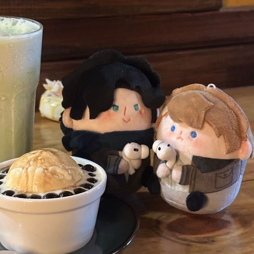 1 Pair 12cm Anime Sherlock and - đánh giá và giá Cosplay Plushie Prop