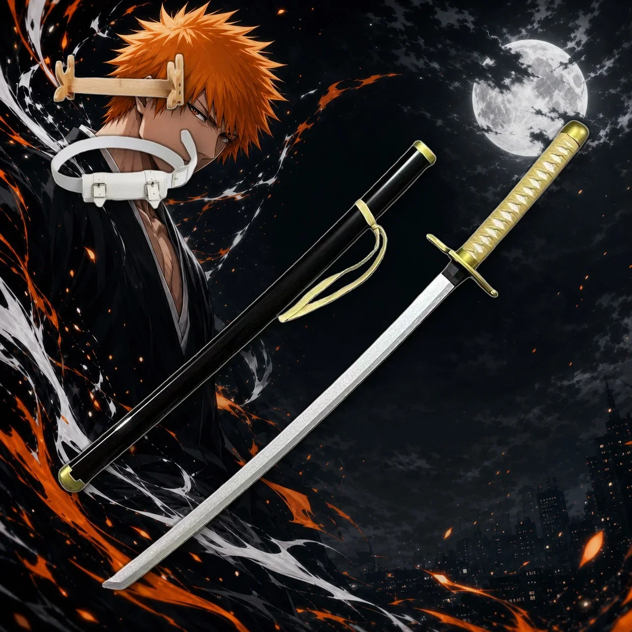 40 Inch Bleach Ichigo Yellow K - đánh giá và giá Cosplay Prop Display