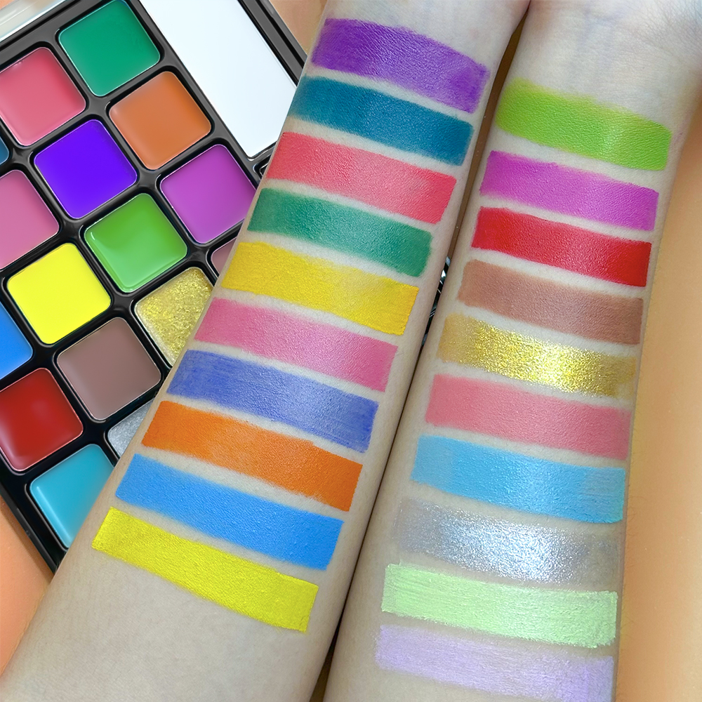 22 Color Face Body Painting Ki - đánh giá và giá Cosplay Prop Paint