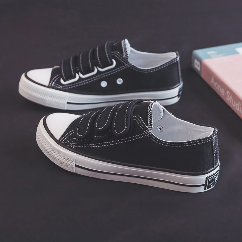 New style Velcro low-top white - đánh giá và giá Velcro Hook Loop