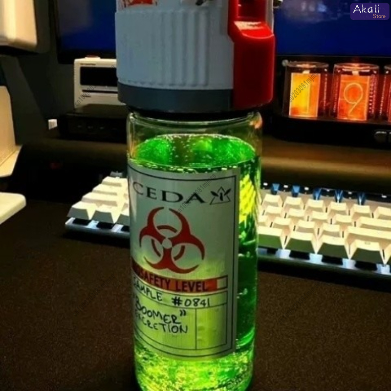 Green Bio Hazard Bottle Prop G - đánh giá và giá Cosplay Prop Display