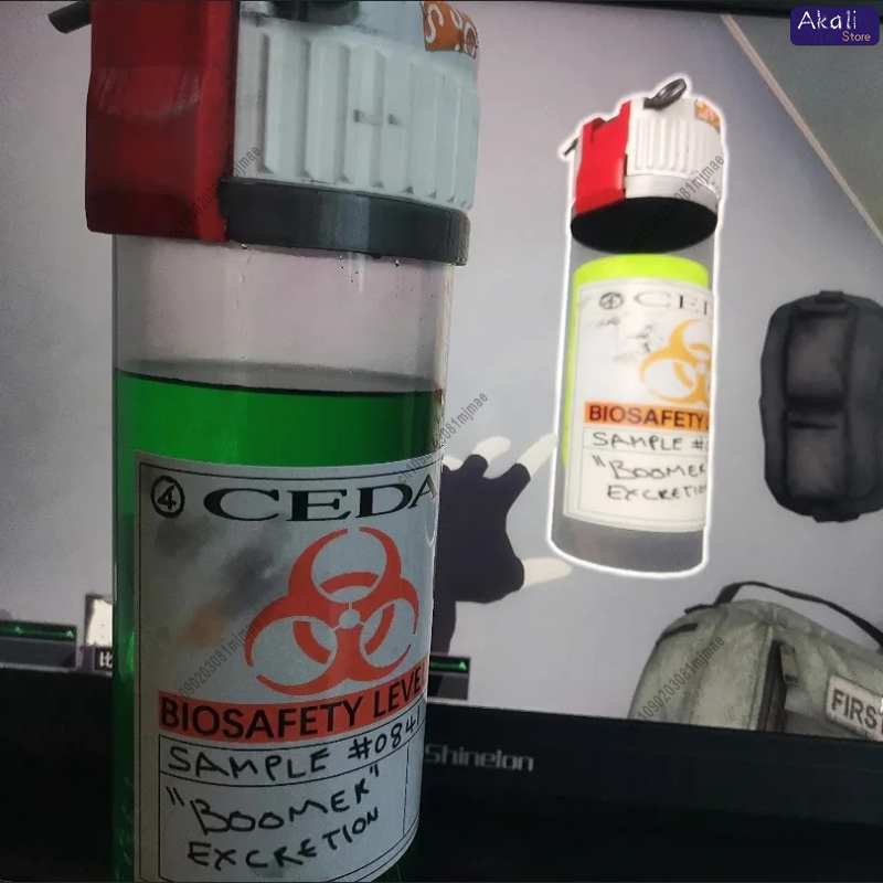 Green Bio Hazard Bottle Prop G - đánh giá và giá Cosplay Prop Display