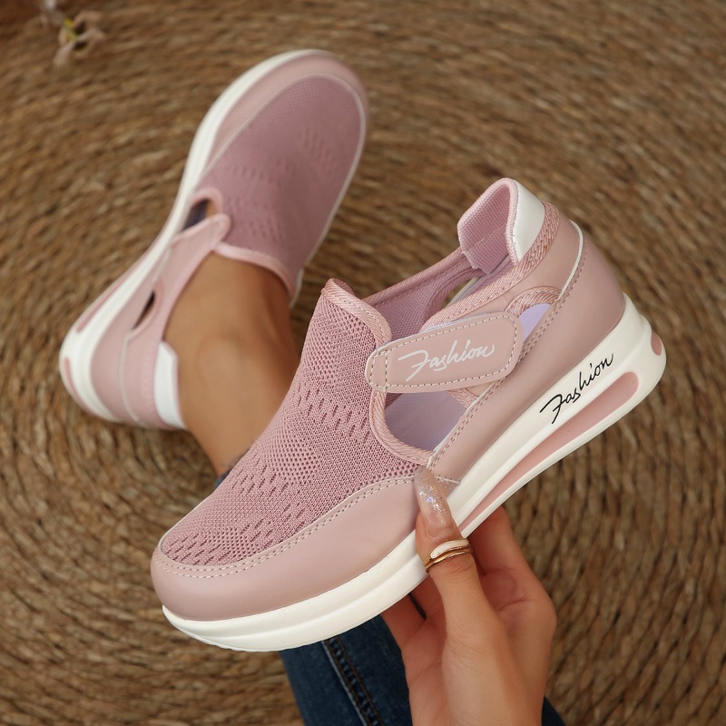 Plus Size Casual Women's Shoes - đánh giá và giá Velcro Hook Loop