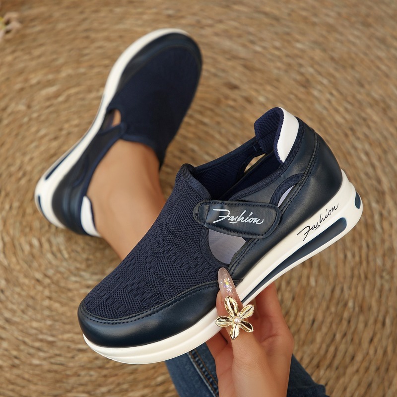 Plus Size Casual Women's Shoes - đánh giá và giá Velcro Hook Loop