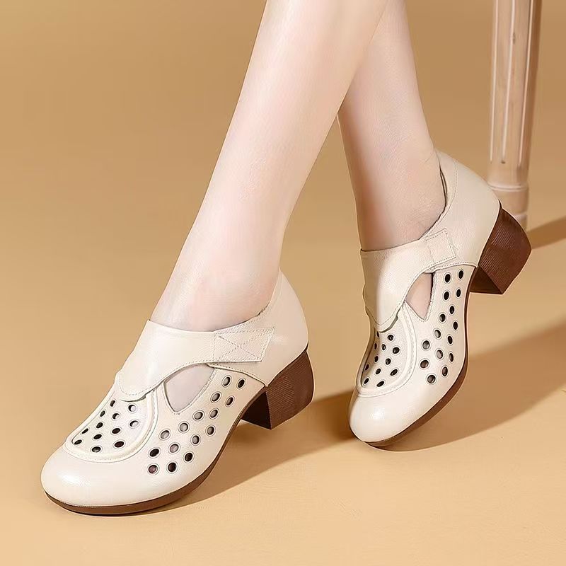 Women's Summer New Leather Hol - đánh giá và giá Velcro Hook Loop
