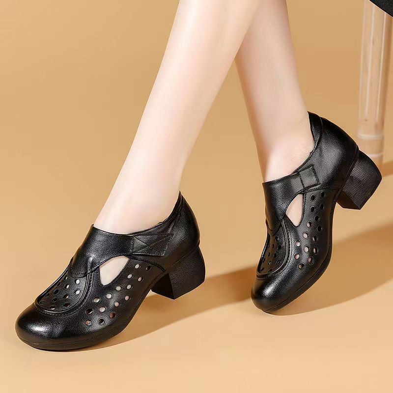 Women's Summer New Leather Hol - đánh giá và giá Velcro Hook Loop