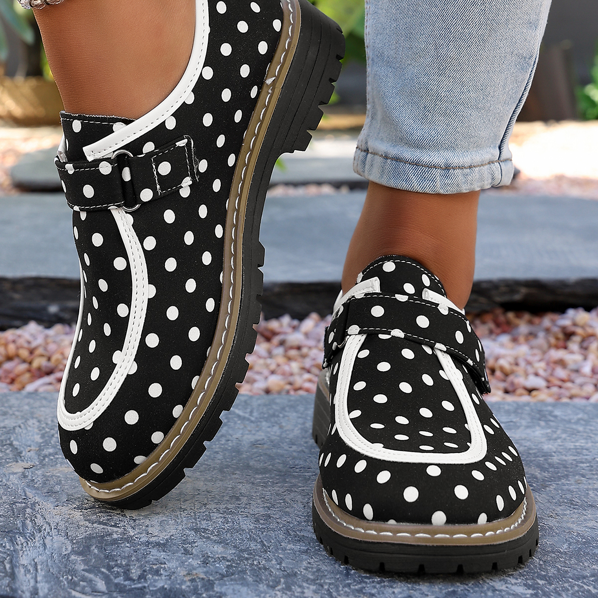 Women's Large Size Fashionable - đánh giá và giá Velcro Hook Loop