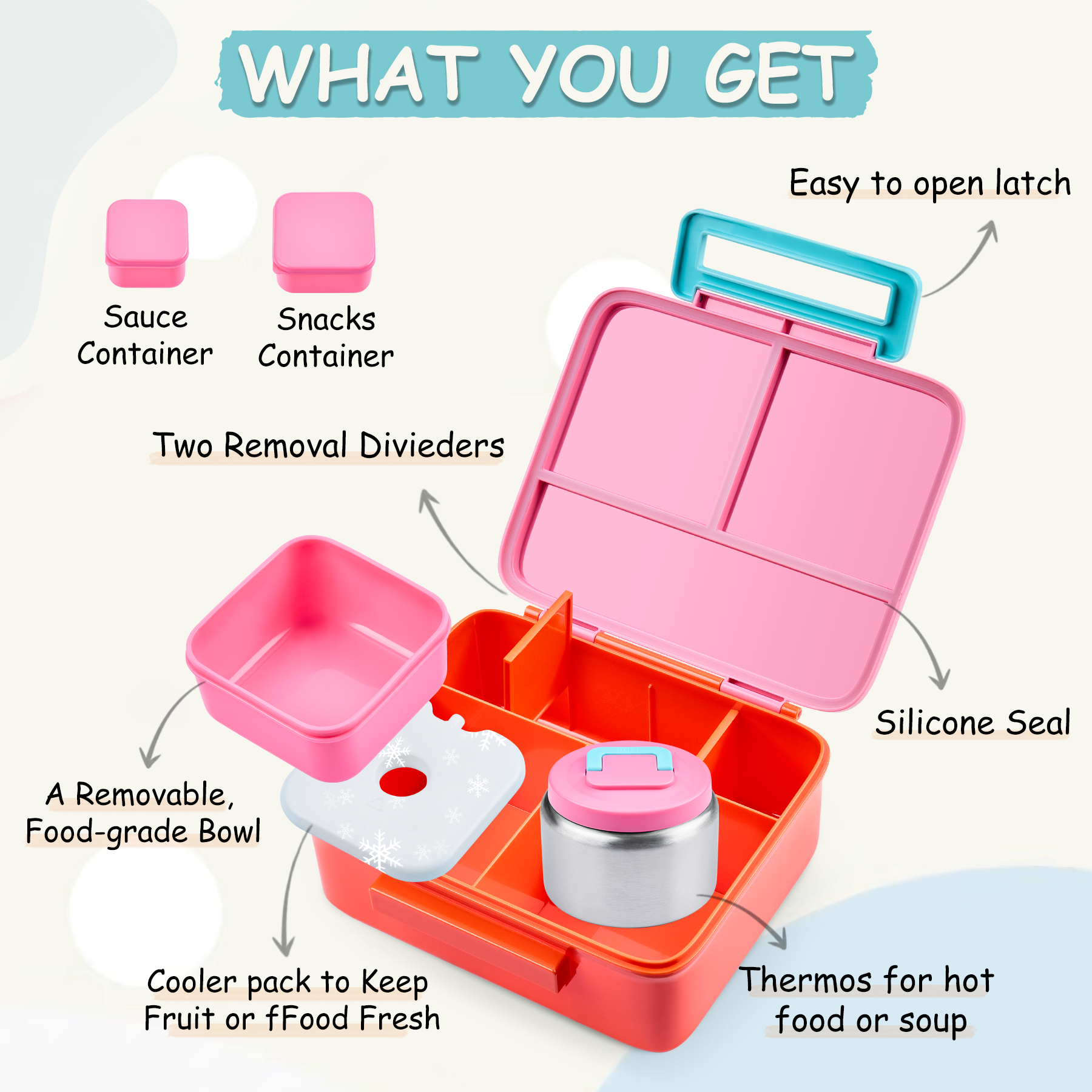 Bento Lunch Box for Kids with  - đánh giá và giá Worbla Thermoplastic