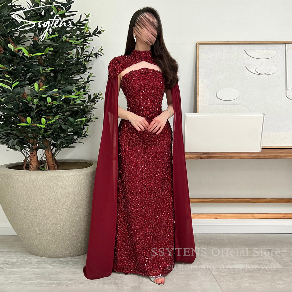 SSYTENS Elegant Red Formal Dre - đánh giá và giá Briar Cosplay Prop