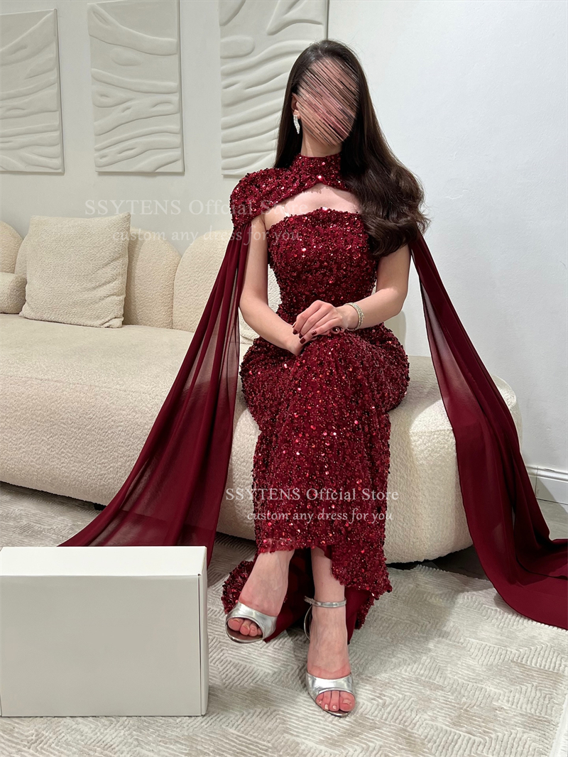SSYTENS Elegant Red Formal Dre - đánh giá và giá Briar Cosplay Prop