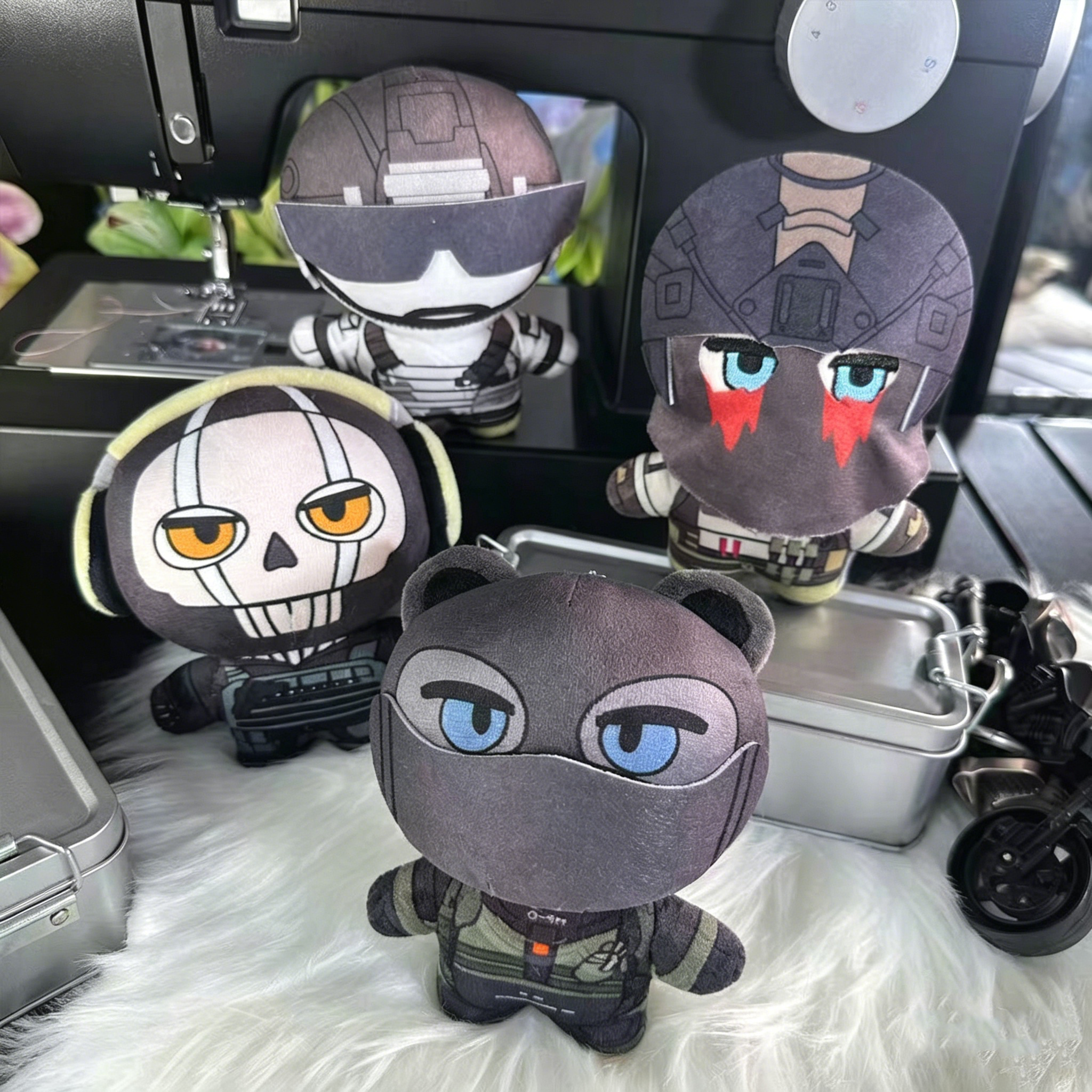10cm Stuffed Call Of Duty Keeg - đánh giá và giá Cosplay Plushie Prop