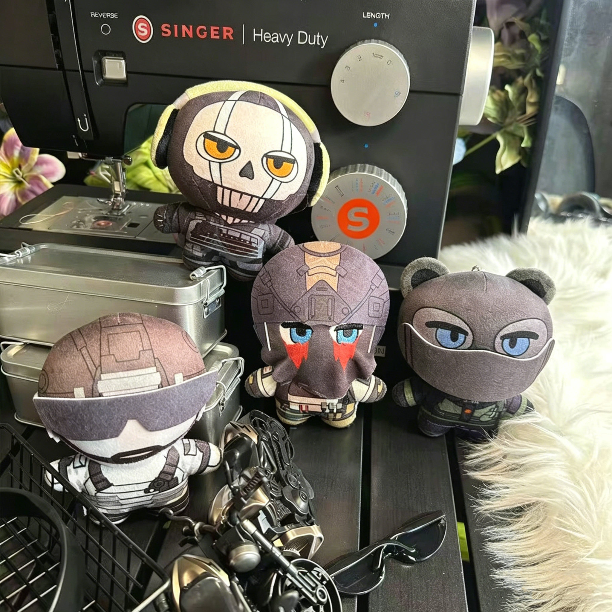 10cm Stuffed Call Of Duty Keeg - đánh giá và giá Cosplay Plushie Prop