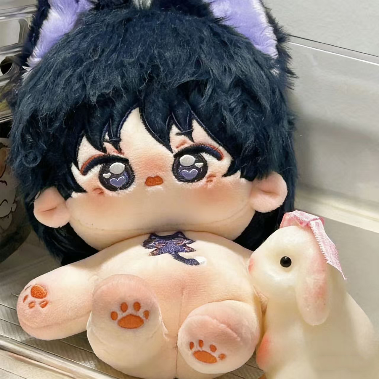 20cm Anime Genshin Impact Scar - đánh giá và giá Cosplay Plushie Prop